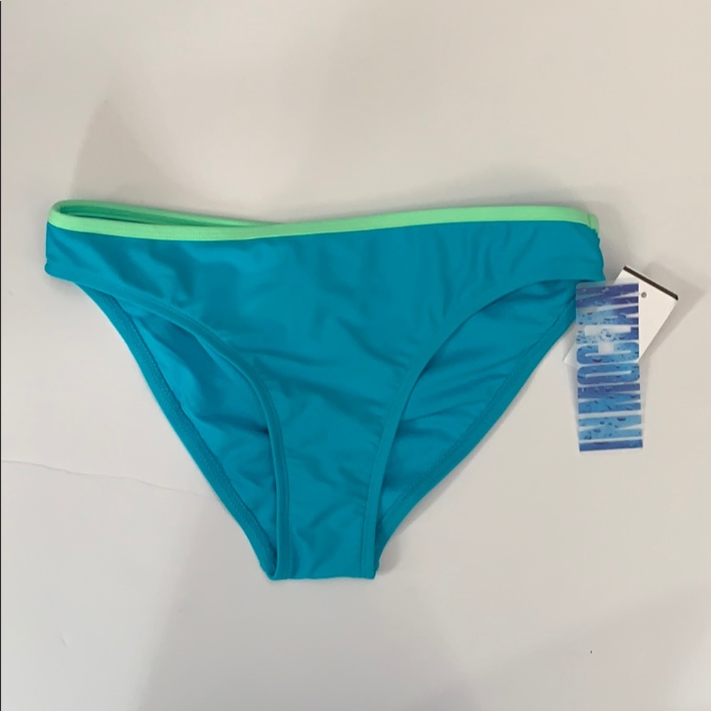 Inmocean bikini bottom turquoise blue M NWT